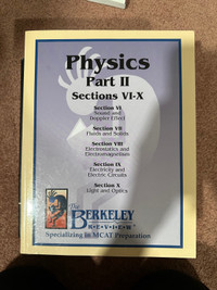 Physics Part 2 The Berkeley Review