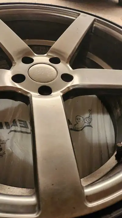 Ruffino boss 20" rims wheels (no tires) 5x114.3 - Honda bolt pattern Some marks and scrapes on the r...