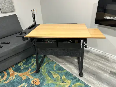 Desk / Adjustible drafting table, View more