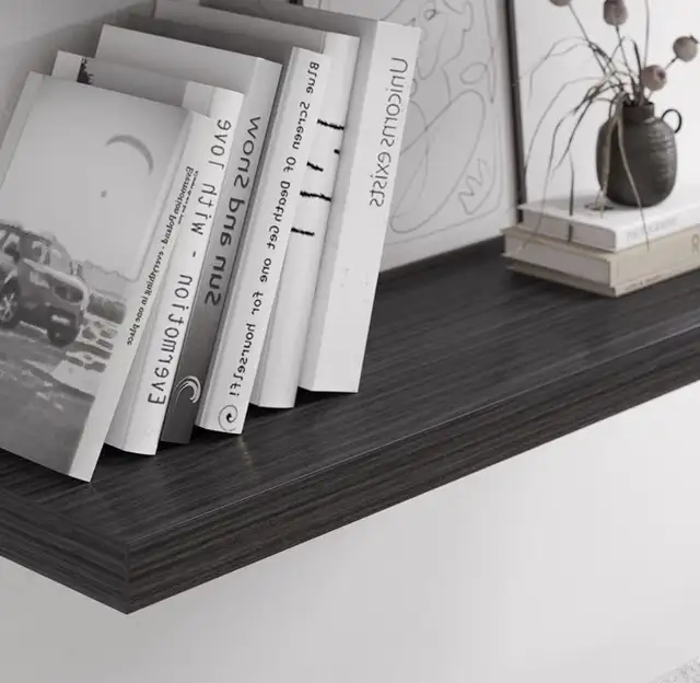 JPND Floating Shelf, Set of 3 Wall Shelves, 24” W x 12.75”D x 2  in Home Décor & Accents in Markham / York Region - Image 5