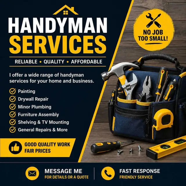 Handyman Services Available441074591015249920