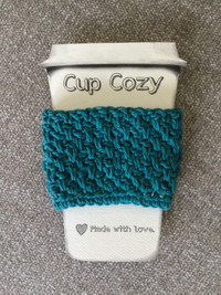 100% Cotton Crochet Cup Cozy