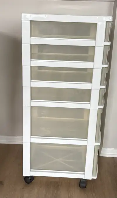 6 drawer cart on wheels, View more