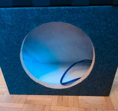 Car audio Subwoofer enclosure speaker box. Subs,Amps,Amplifiers., View more
