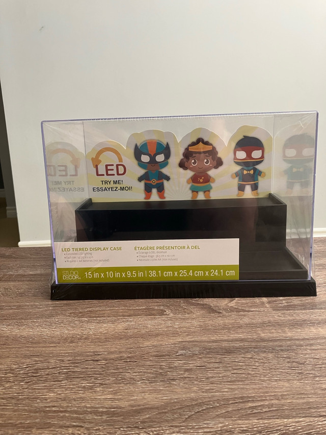 acrylic LED collectibles display case in Arts & Collectibles in Hamilton