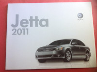 2011 VW Volkswagen Sales Brochures