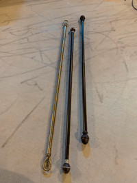 Curtain rods adjustable