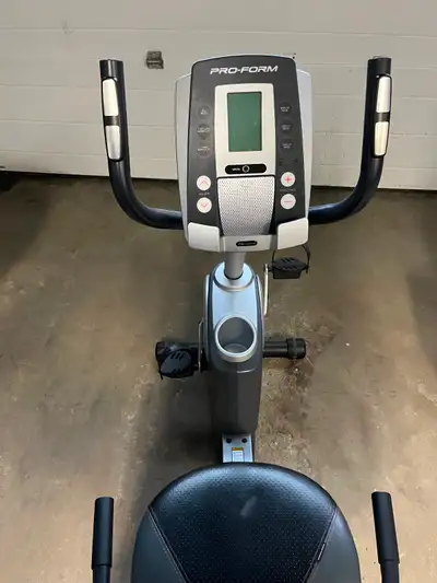 Recumbent bike, View more