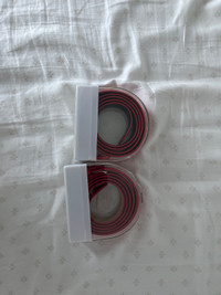 lacoste belt red and magenta 