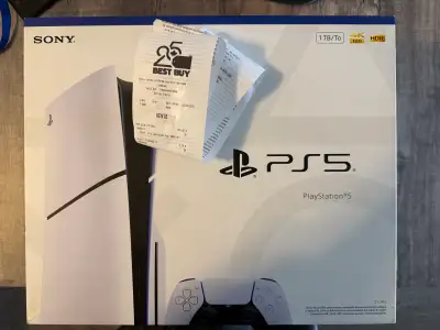 PLAYSTATION 5 SLIM 1TB CONSOLE, View more