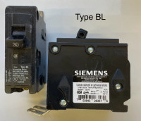 Type BL Siemens Bolt On Breakers
