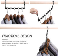 Space-Saving CLOTHES HANGERS ▌ $10/box ▌ Holds over 30 garments