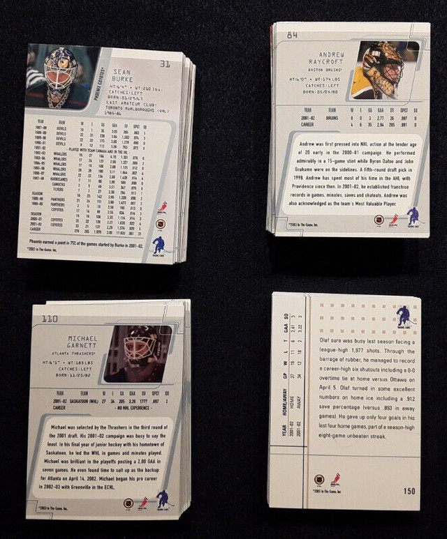 HOCKEY CARDS - IN THE GAME in Arts & Collectibles in Markham / York Region - Image 3