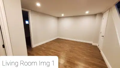 • Available Now • Basement Apartment wirh Seperate Entrance with 2 Bedroom, Kitchen and Full washroo...
