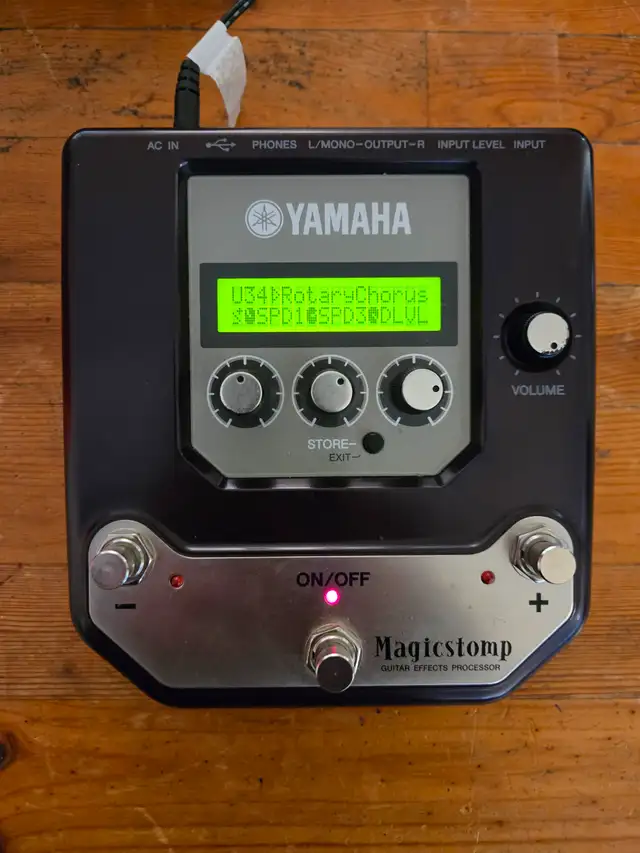 Yamaha MagicStomp MK2 +extras – Rare Multi-Effects Pedal – $495