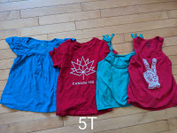 Girls summer clothes size 5T (15 pieces)