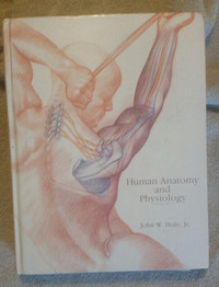 Human Anatomy and Physiology textbook hardcover