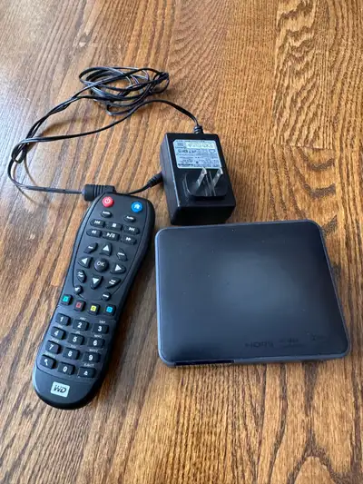 WD TV Live Streaming Media Player with remote - 2 available, View more