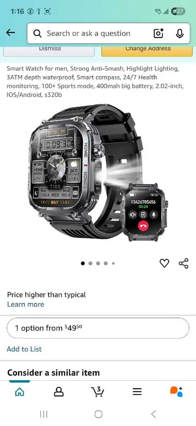 Smart watch , View more