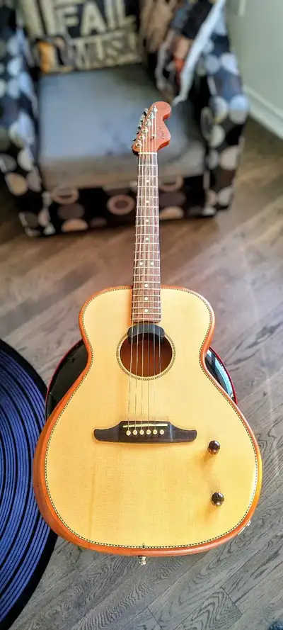 Fender Highway Series Parlor Acoustic/Electric Guitar, View more