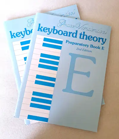 Grace Vandendool KEYBOARD THEORY Prep Book E - 2nd Edition, View more