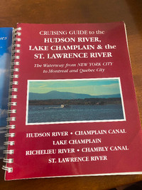 Livres de navigation Lac Champlain