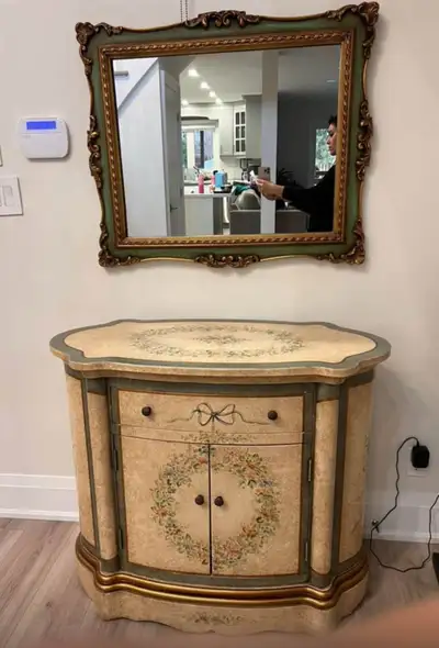Painted Accent Cabinet, View more