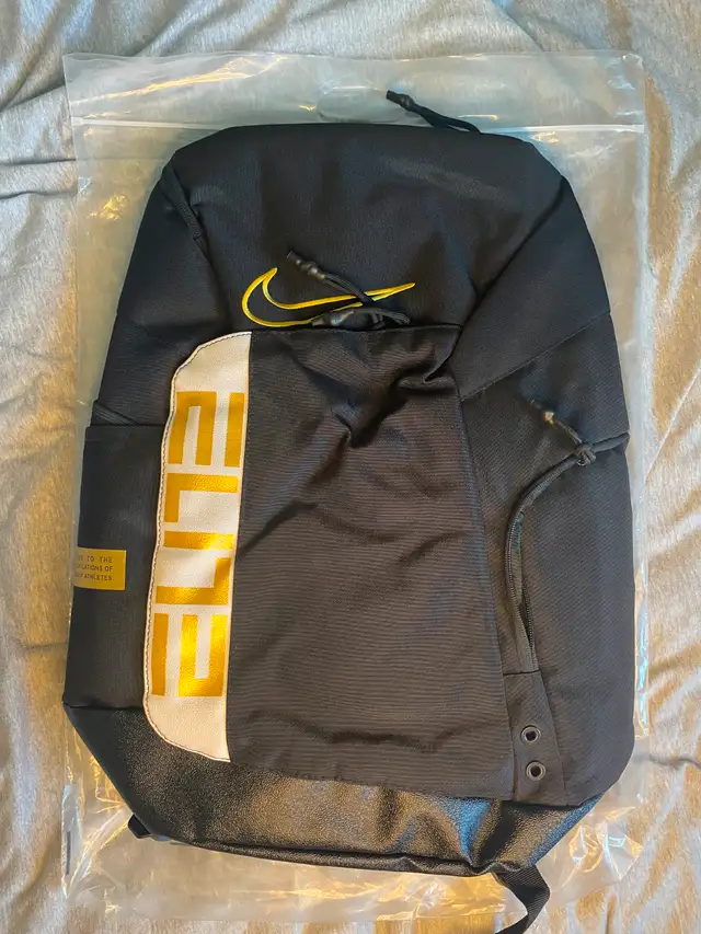 Nike Elite Backpack – Black/Yellow/Gold – Brand New in Bags & Luggage in London - Image 2