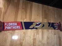 NHL Florida panthers hockey scarf