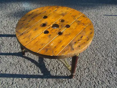 Cable Drum Table, View more