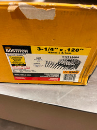 Bostitch 3.25” nails