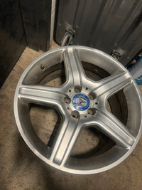 4 mercedes benz mag wheel 18 pouce inch