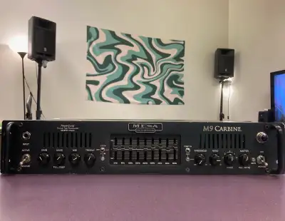 Up for sale is my Mesa Boogie M9 Carbine 600w Bass Amplifier. The amp recently came back from an exp...