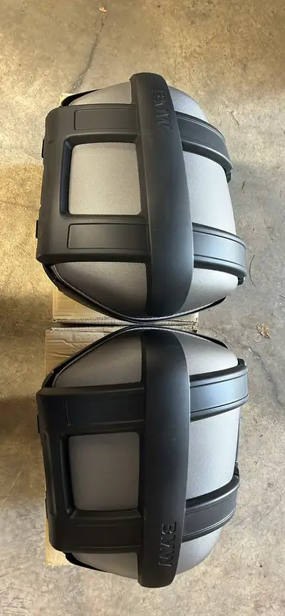 BMW Panniers (Side Cases) for Sale * Brand new, never used, and in perfect condition * Includes left...