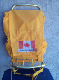 Camping back pack; 32 by 16", 6 zipper pouches; Best Offer