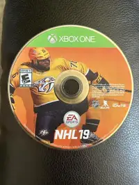 NHL 19 hockey Video Game Xbox One