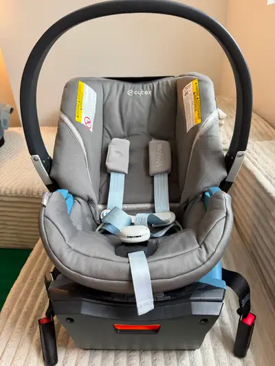 Cybex Aton 2 Car Seat & Base - Grey - Accident-Free, View more