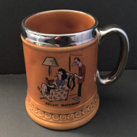 Beer Mug LORD NELSON Holely Matrimony, England, Vintage