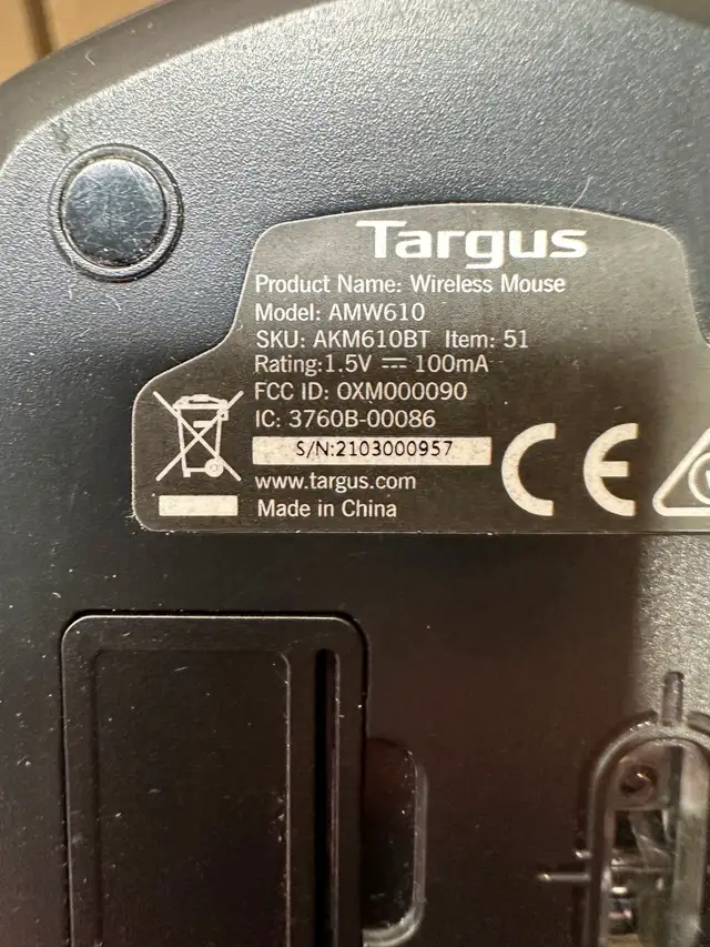 Targus KM610 Wireless Keyboard & Mouse in Mice, Keyboards & Webcams in Ottawa - Image 4