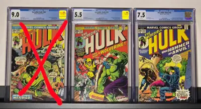 Incredible Hulk 181 182 CGC Graded, View more
