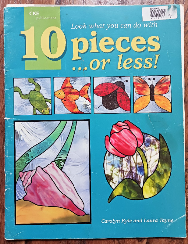 Stained Glass Pattern Books Lot includes Glassmith Studios in Hobbies & Crafts in Muskoka - Image 3