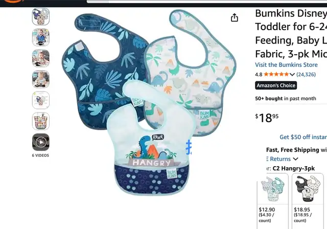 Bumkins Bibs553392574007224324