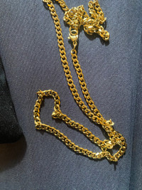 22 Inch Gold Chain Cuban Link