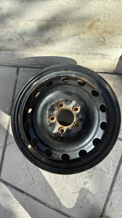 Asking $100 OBO. Steel rims looking for a new home. Perfect for a Winter setup. Size 16x16.5 Bolt pa...