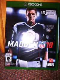 NEW  XBOX ONE  MADDEN  NFL 18  GAME