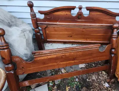 Double size bed frame, View more