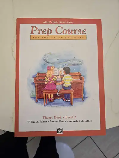 Piano Prep Course Theory book Level A NEW, View more