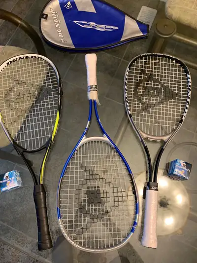 All 3 rackets are in like new condition. Good for juniors under 12 years old. 22 inches. 1 for $25 2...