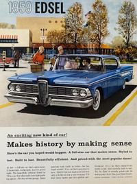 1959 Edsel Original Ad 