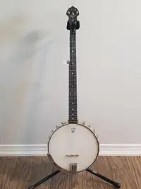 Deering White Oaks Open Back Banjo